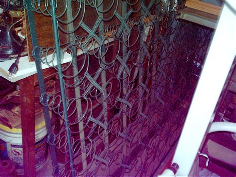 antique iron bed with metal box springs|antique bed springs vs modern.